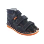 Buty profilaktyczne DANIEL, dla chłopców, czarny-pomarańczowy, wz. 90 • Daniel