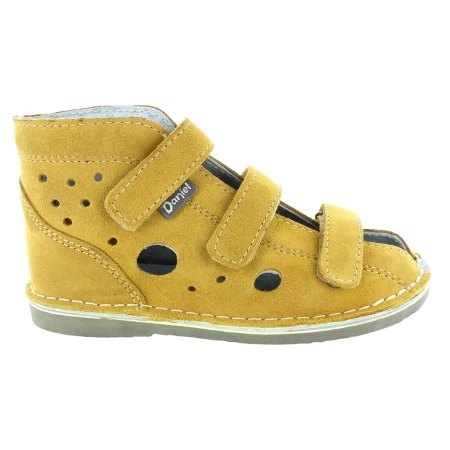 Buty profilaktyczne DANIEL, dla chłopców, żółty, wz. 90 • Daniel